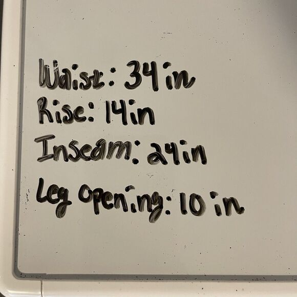 ASOS Women's Size US 12 Black Genuine Leather Flared Pants Grunge Rock Y2K - Picture 6 of 6